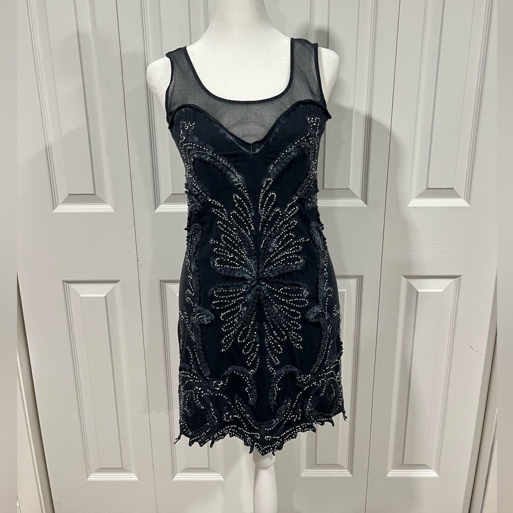 Blue Free People ‘Ice Ice Baby’ dress